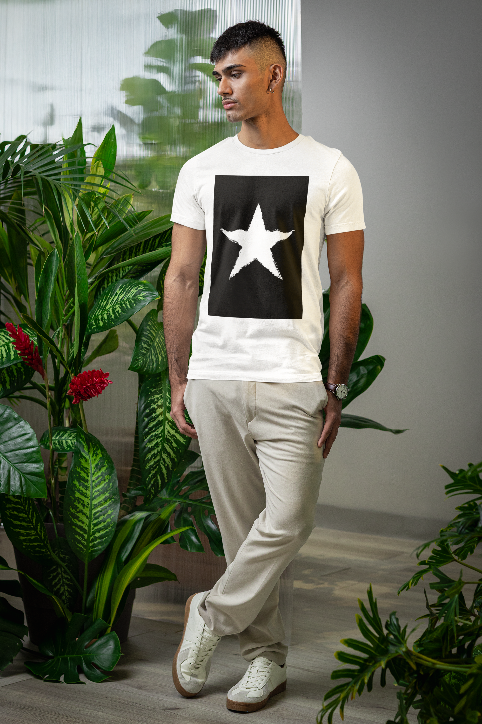 Star Printed T-shirt