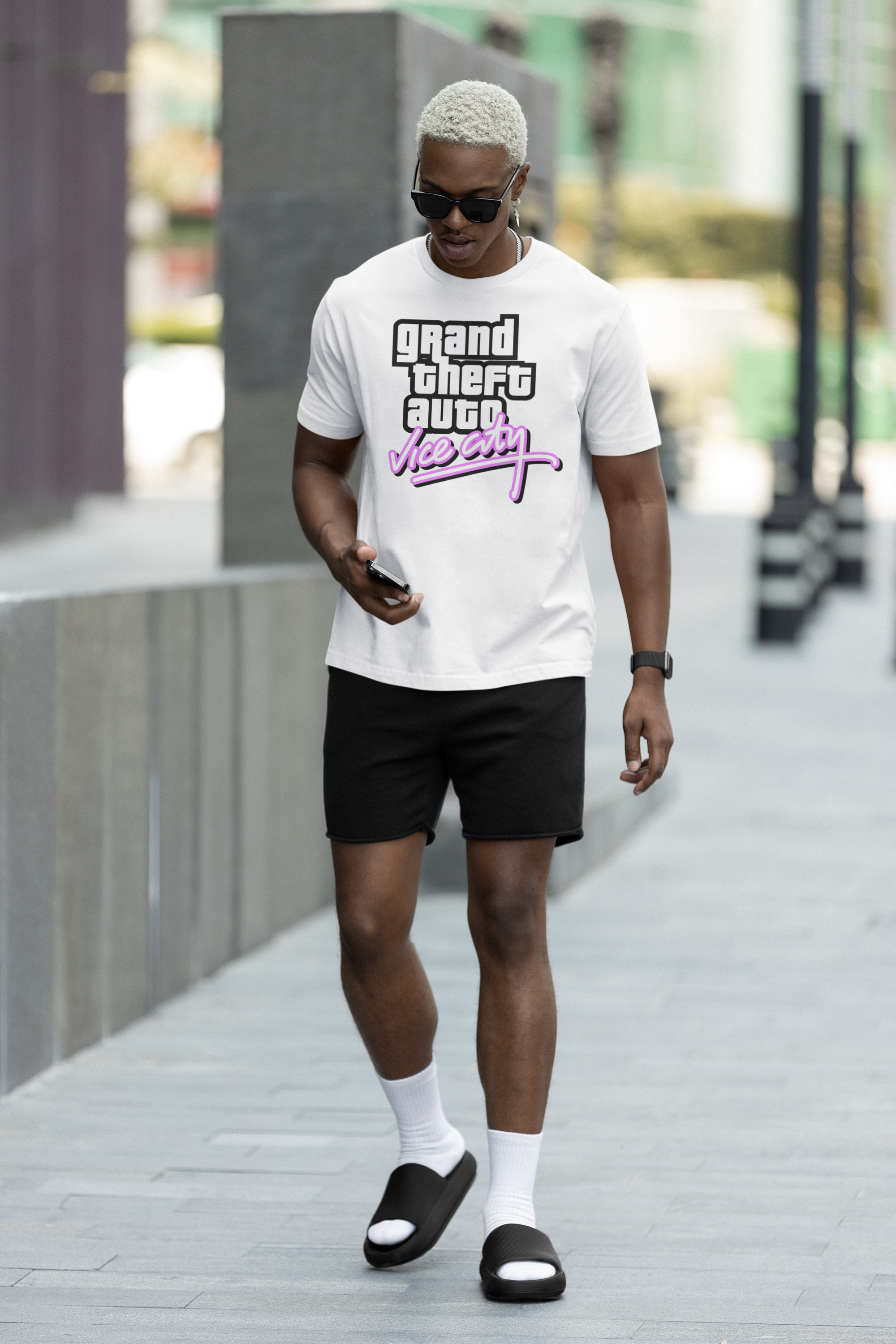 Round neck half sleeves regular fit T-shirt